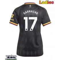 Aston Villa Alejandro Garnacho #17 Replica Away Shirt Ladies 2026-27 Short Sleeve